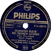 Schuster Bleib Bei Deinen Leisten - Werner Dies