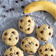 Banana Chocolate Chip Cookies