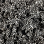 Sugared Black Spiders