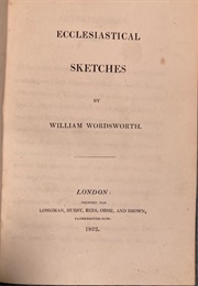 Ecclesiastical Sketches (William Wordsworth)