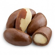 Milk Chocolate-Coated Brazil Nuts