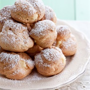 Kokakia (Greek Cream Puff) With Coconut