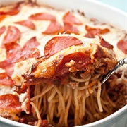 Pepperoni Pizza Noodles