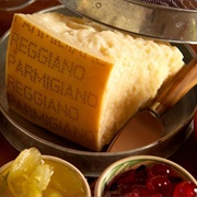 Parmesan in Parma, Italy