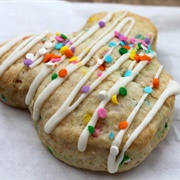 Mickey Birthday Cake Scone