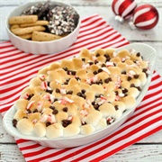 Peppermint S'mores Dip