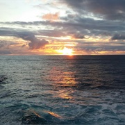 Out in the Atlantic Ocean