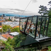 Castle Funicular, Ljubljana