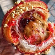Peanut Butter Jelly Croissant