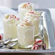 White Chocolate Peppermint Mousse