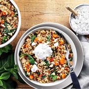 Quinoa Pilaf in Yogurt