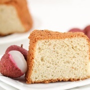 Lychee Chiffon Cake