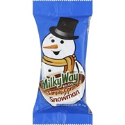 Milky Way Simply Caramel Snowman