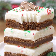 Gingerbread Bars With Cream Cheese Frosting