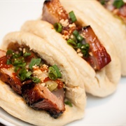 Char Siu Pork and Kimchi Sandwich