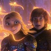 Hiccup & Astrid (How to Train Your Dragon, 2010)