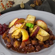 Tofu With Plum Sauce