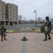 Mason Park Basketball Monument (Permanently Closed)
