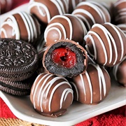 Cherry Oreo Balls
