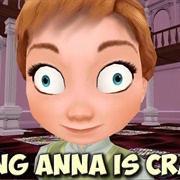 Mmd Frozen - Young Anna Is Crazy