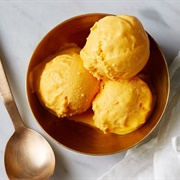 Orange Carrot Creamsicle Ice Cream