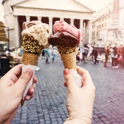 Eat Gelato in Italy