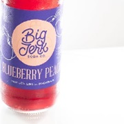 Big Jerk Soda Co. Blueberry Peach