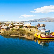 Uros Islands Lake Titicaca