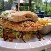 Korean Fried Chicken Sandwich