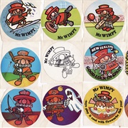 Wimpy Restaurant Mr Wimpy Stickers