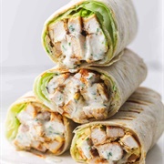 Chicken, Cheese & Sour Cream Wrap