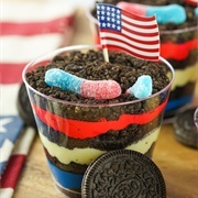 Red White Blue Dirt Cup