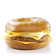 Sausage Egg Cheese Bagel