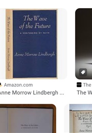 The Wave of the Future (Anne Morrow Lindbergh)