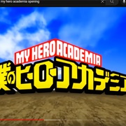 My Hero Academia OP 5
