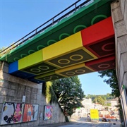 Lego Bridge, Wuppertal, Germany