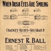 When Irish Eyes Are Smiling - Chauncy Olcott