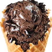 Bruster's Chocolate Mudslide Ice Cream
