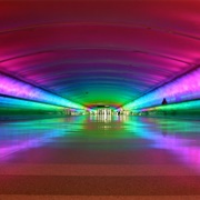 McNamara Terminal Light Tunnel