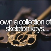 Own a Collection of Skeleton Keys