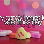 Try Candy Hearts for Valentine's Day