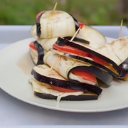 Eggplant & Tomato Skewers
