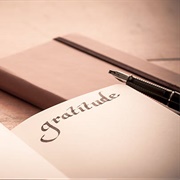 Commit to a Daily Gratitude Journal