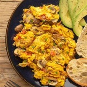 Chickpea Flour Scramble