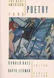 The Best American Poetry 1989 (Donald Hall)