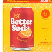 Rise Better Soda Orange