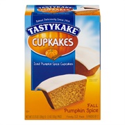 Tastykake Iced Pumpkin Spice Cupkakes