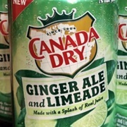Canada Dry Ginger Ale Limeade