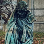 The Blue Lady of Yantic Cemetery
