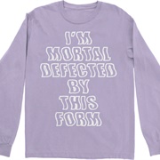 Test Me Purple Long Sleeve T-Shirt